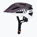 Велосипедна каска UVEX Quatro CC plum/white matt 3