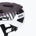 Велосипедна каска UVEX Quatro CC plum/white matt 7