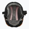 Детска ски каска UVEX Rocket Visor Jr rhino/blush matt/mirror silver/lasergold lite 5