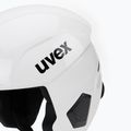 Скиорска каска UVEX Invictus all white 7