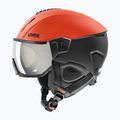 Ски каска UVEX Instinct Visor black/red 56/6/260/7005 9