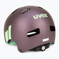 Детска каска за велосипед UVEX Kid 3 CC лилава/зелена 41/4/972/18/15 4