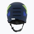 Детска ски каска UVEX Rocket Visor Jr blue matt/mirror blue/smoke 4