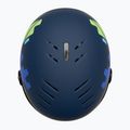 Детска ски каска UVEX Rocket Visor Jr blue matt/mirror blue/smoke 6