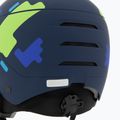 Детска ски каска UVEX Rocket Visor Jr blue matt/mirror blue/smoke 7