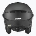 Ски каска UVEX Instinct Visor PRO V black matt/silver/silver 2