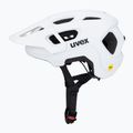 Детска велосипедна каска UVEX React MIPS Jr white matt 3