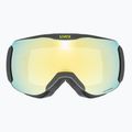 Предпазни ски очила UVEX Downhill 2100 V black shiny/mirror silver clear 2