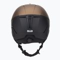 Ски каска UVEX Stance brown/black matt 4