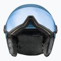 Ски каска UVEX Wanted Visor stone blue matt/mirror blue/smoke 2