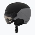 Скиорска каска UVEX Wanted Visor Pro V black/silver matt 3
