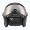 Скиорска каска UVEX Wanted Visor Pro V black/silver matt 3