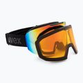 Предпазни ски очила UVEX Evidnt Attract V + case black matt/mirror rainbow clear