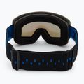 Детски предпазни ски очила UVEX Pwdr FM black matt/mirror blue smoke clear 3