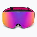 Детски предпазни ски очила UVEX Pwdr FM black matt/mirror pink green clear 2
