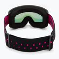 Детски предпазни ски очила UVEX Pwdr FM black matt/mirror pink green clear 3