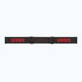 Детски предпазни ски очила UVEX Pwdr FM black matt/mirror red orange clear 4