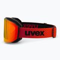 Предпазни ски очила UVEX Evidnt Attract + case black matt/mirror red orange clear 5