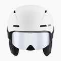 Детска скиорска каска UVEX Viti Set + очила Speedy Pro white matt/mirror silver/green/clear 11