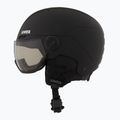 Ски каска UVEX Wanted Visor Pro V black matt 3