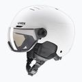 Ски каска UVEX Wanted Visor Pro V white matt