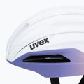 UVEX Surge Aero MIPS каска за велосипед бяла/лилава кайсия матова 7