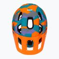 Детска велосипедна каска UVEX React Jr papaya camo matt 6