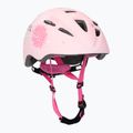 Детска каска за велосипед UVEX Kid 2 CC розов еднорог матов