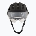 Велосипедна каска UVEX Stride Visor black matt/litemirror silver 2