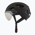 Велосипедна каска UVEX Stride Visor black matt/litemirror silver 3