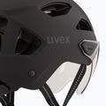 Велосипедна каска UVEX Stride Visor black matt/litemirror silver 8