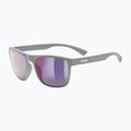 Детски слънчеви очила UVEX Rookie Jr grey matt/mirror blue