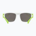 Детски слънчеви очила UVEX Rookie Jr white lime m./mirror green 2