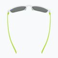 Детски слънчеви очила UVEX Rookie Jr white lime m./mirror green 4