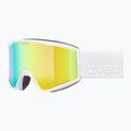 Скиорскa маска UVEX Blast FM S2 white matt/mirror green