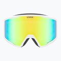 Скиорскa маска UVEX Blast FM S2 white matt/mirror green 2