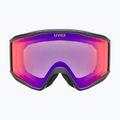 Скиорска маска UVEX Blast FM black matt/mirror ruby 6