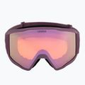 Скиорска маска UVEX Blast FM plum matt/mirror purple 2