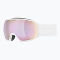 Скиорскa маска UVEX Victorious FM S1 white matt/mirror rose