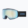 Скиорска маска UVEX Victorious FM dust blue matt/mirror sapphire 5