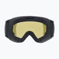 Скиорска маска UVEX Victorious FM black matt/mirror ruby 7