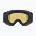 Скиорска маска UVEX Victorious FM black matt/mirror blue 7