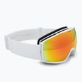 Скиорска маска UVEX Victorious S FM white matt/mirror orange