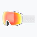 Скиорска маска UVEX Victorious S FM white matt/mirror orange 5