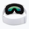Детски скиорски очила UVEX Pwdr FM white matt/mirror rainbow/green/clear 3