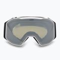 Скиорски очила UVEX Gravity FM white matt/mirror silver/green/clear 2