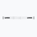Скиорски очила UVEX Gravity FM white matt/mirror silver/green/clear 4