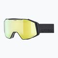 Скиорски очила UVEX Gravity FM black matt/mirror yellow/orange/clear