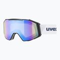 Скиорскa маска UVEX Gravity FM S2 black matt/mirror blue