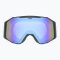 Скиорскa маска UVEX Gravity FM S2 black matt/mirror blue 2